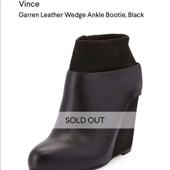 Vince Garren Wedge Boot - Size 7 - Picture 6 of 6